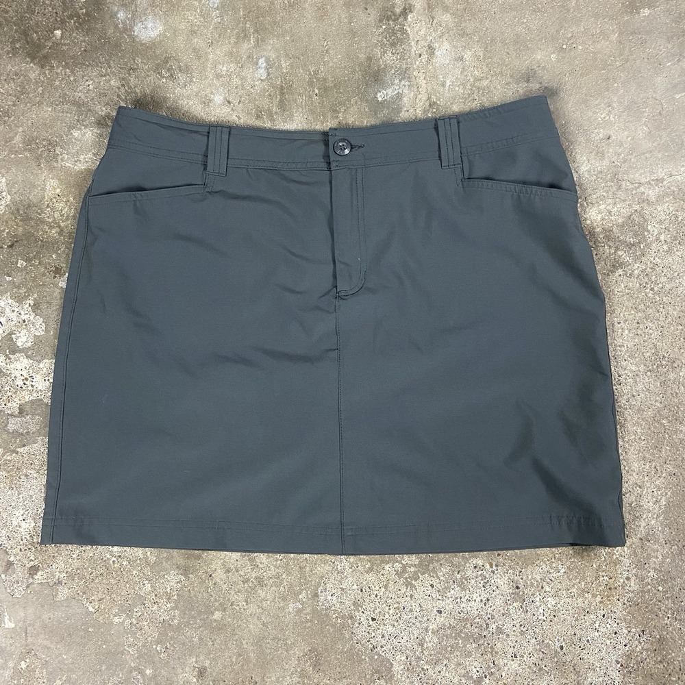 Eddie Bauer Athletic Skort Dark Gray Women's Size 14‎ Activewear Golf Outdoor